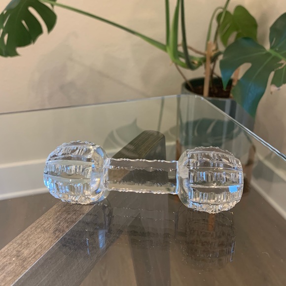 Vintage Cut Glass Clear Knife rest - Picture 1 of 3